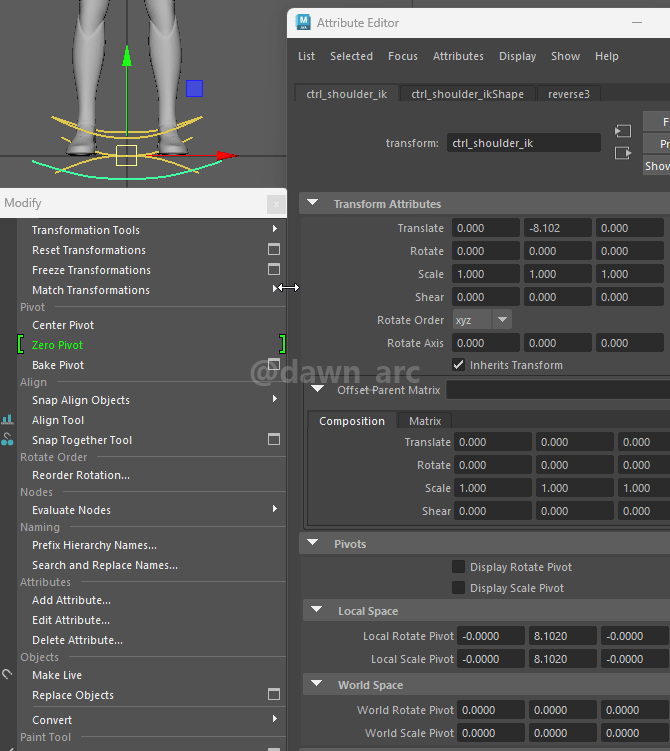 [Maya]Rigging 10 - Spine IK
